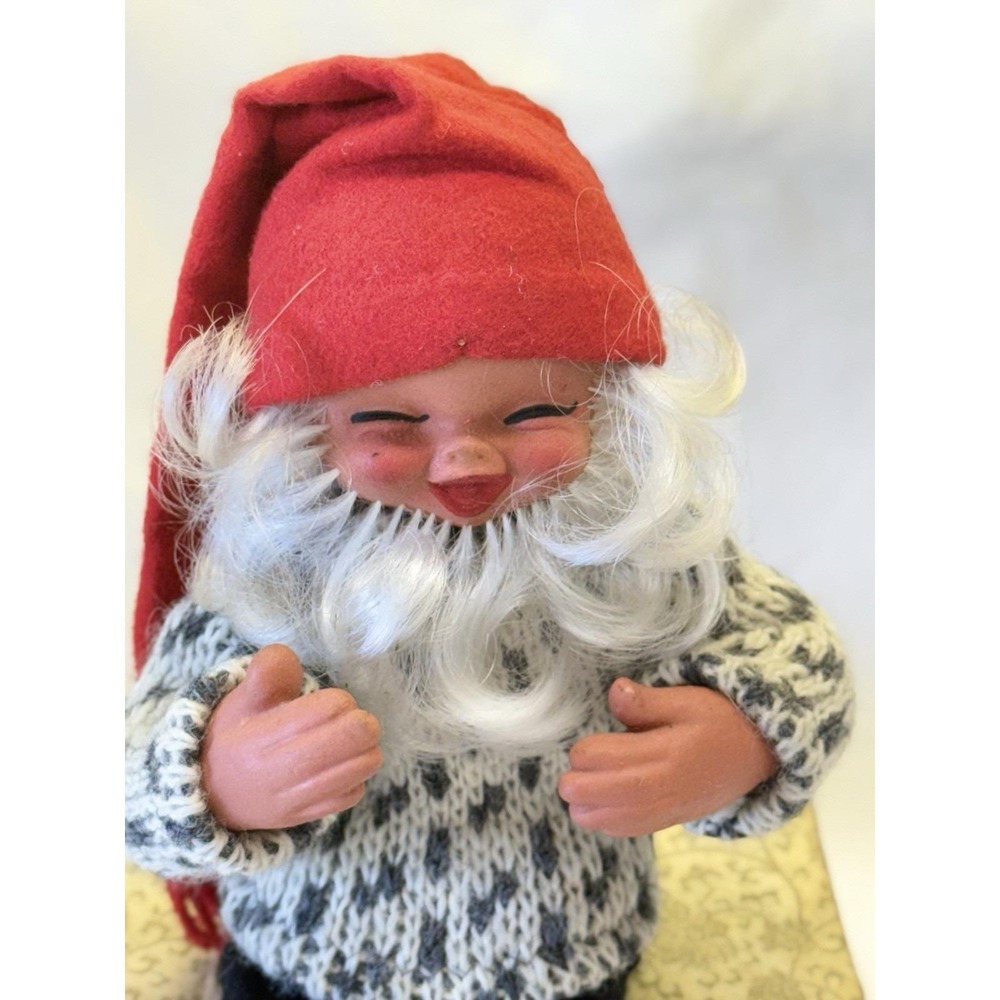 VTG Arne Hasle Askim Norge ~ Nordic Christmas Folklore Nisse Elf/Gnome Doll - Picture 2 of 5